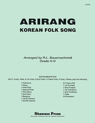 cover Arirang Orchestra sheet music cover